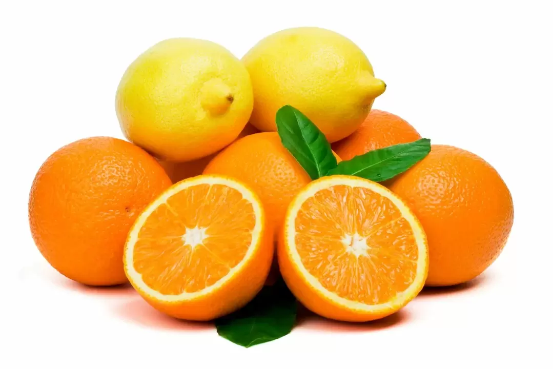 Lemon and orange for power