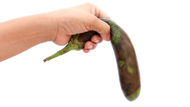 weak effect using the example of eggplant, how to increase it with food