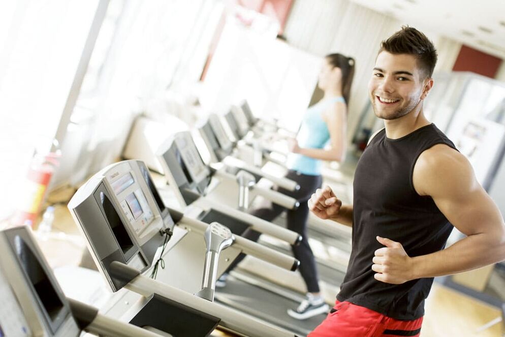 Cardio exercises will help a man improve blood circulation